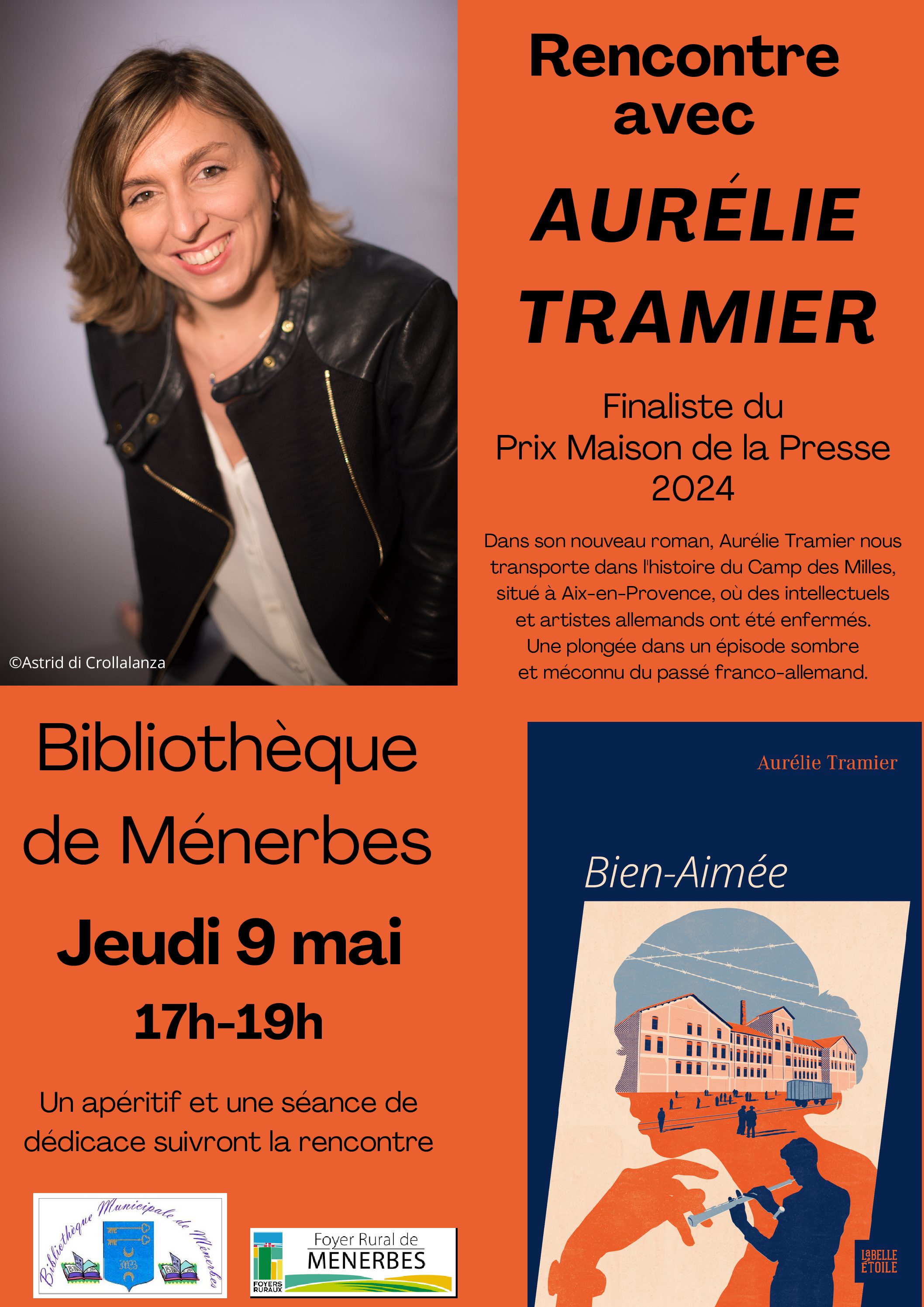 Rencontre avec Aurélie Tramier à la bibliothèque