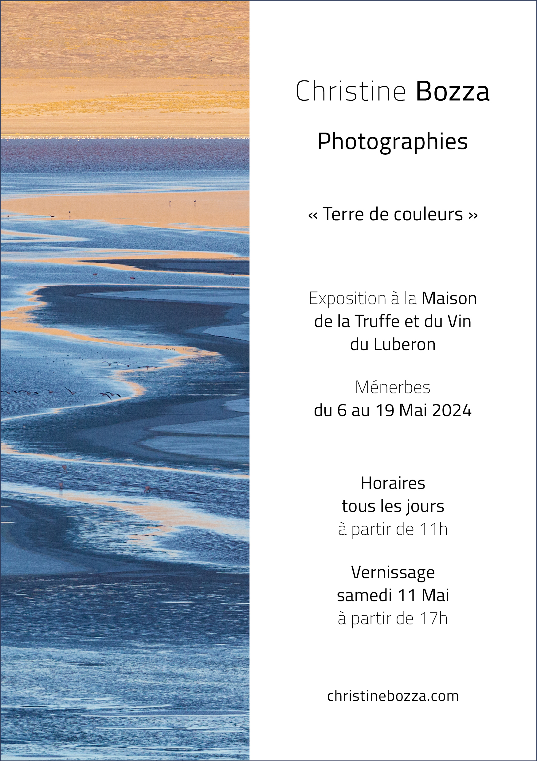 Exposition photos de Christine Bozza