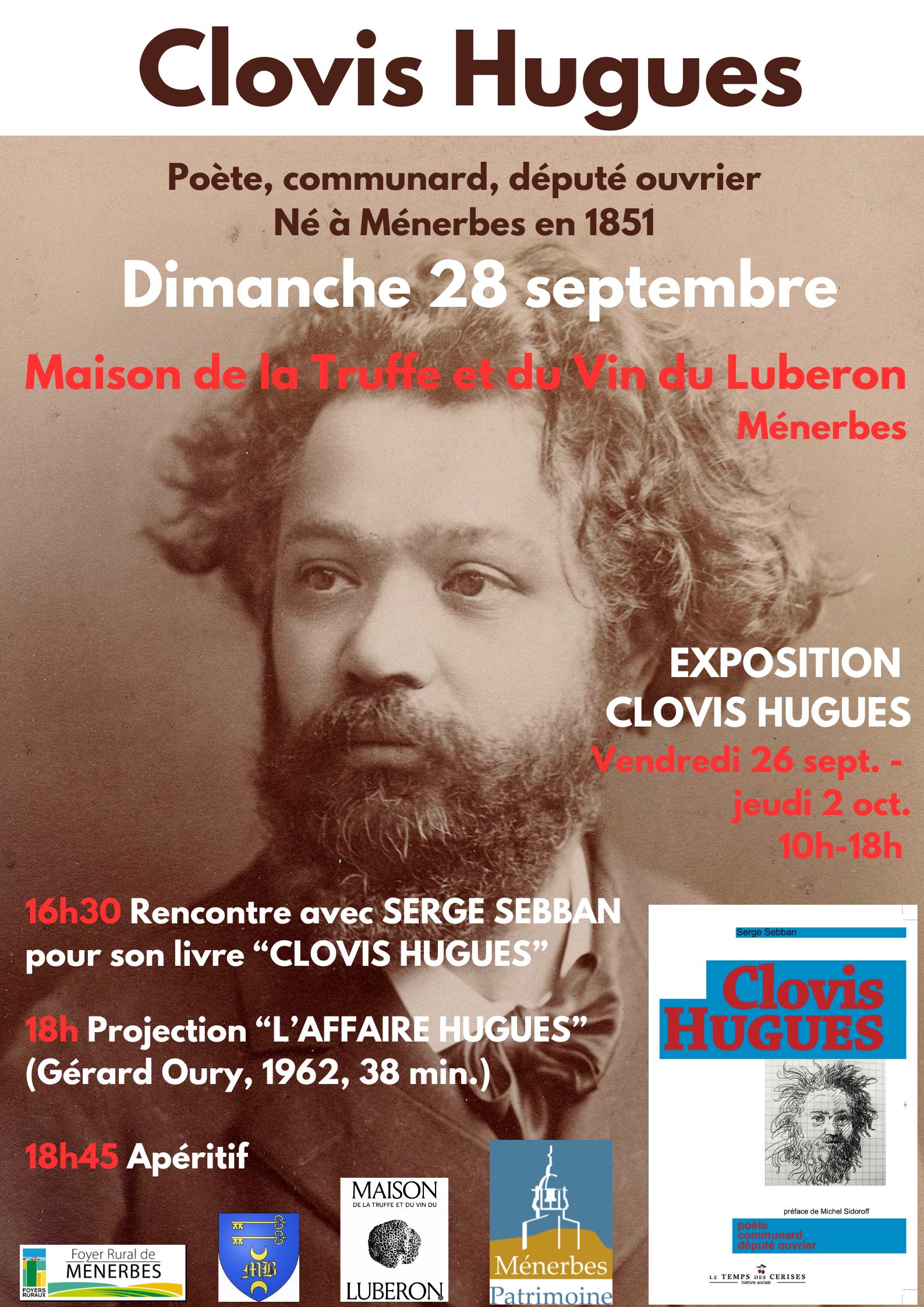 Exposition et journée Clovis Hugues à la MTVL