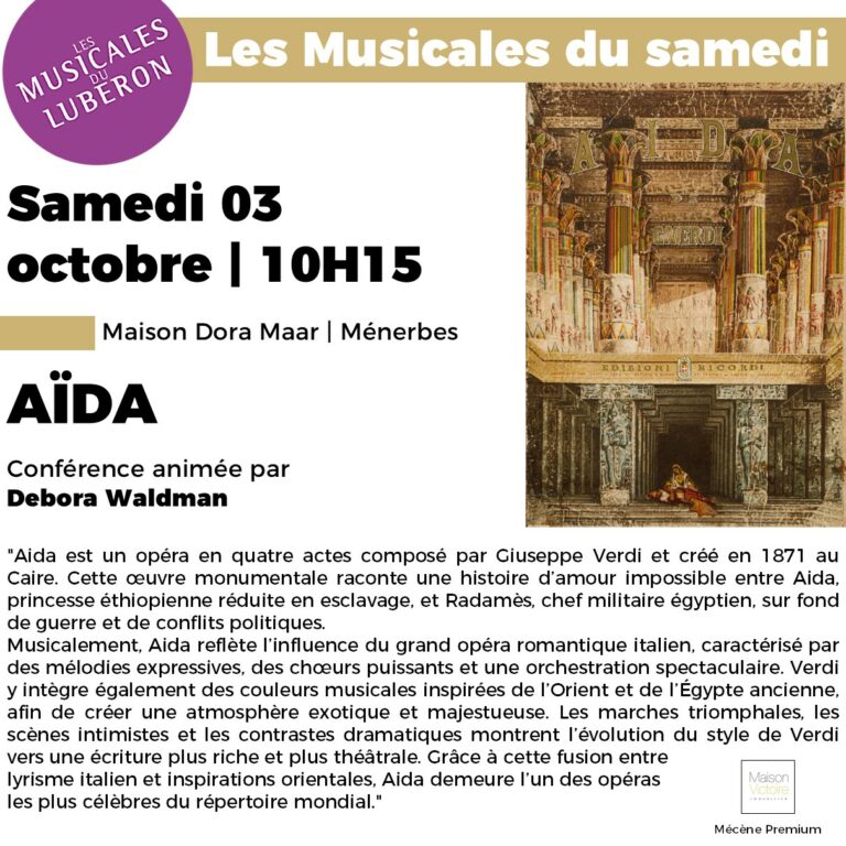 Conférence Musicales du Luberon