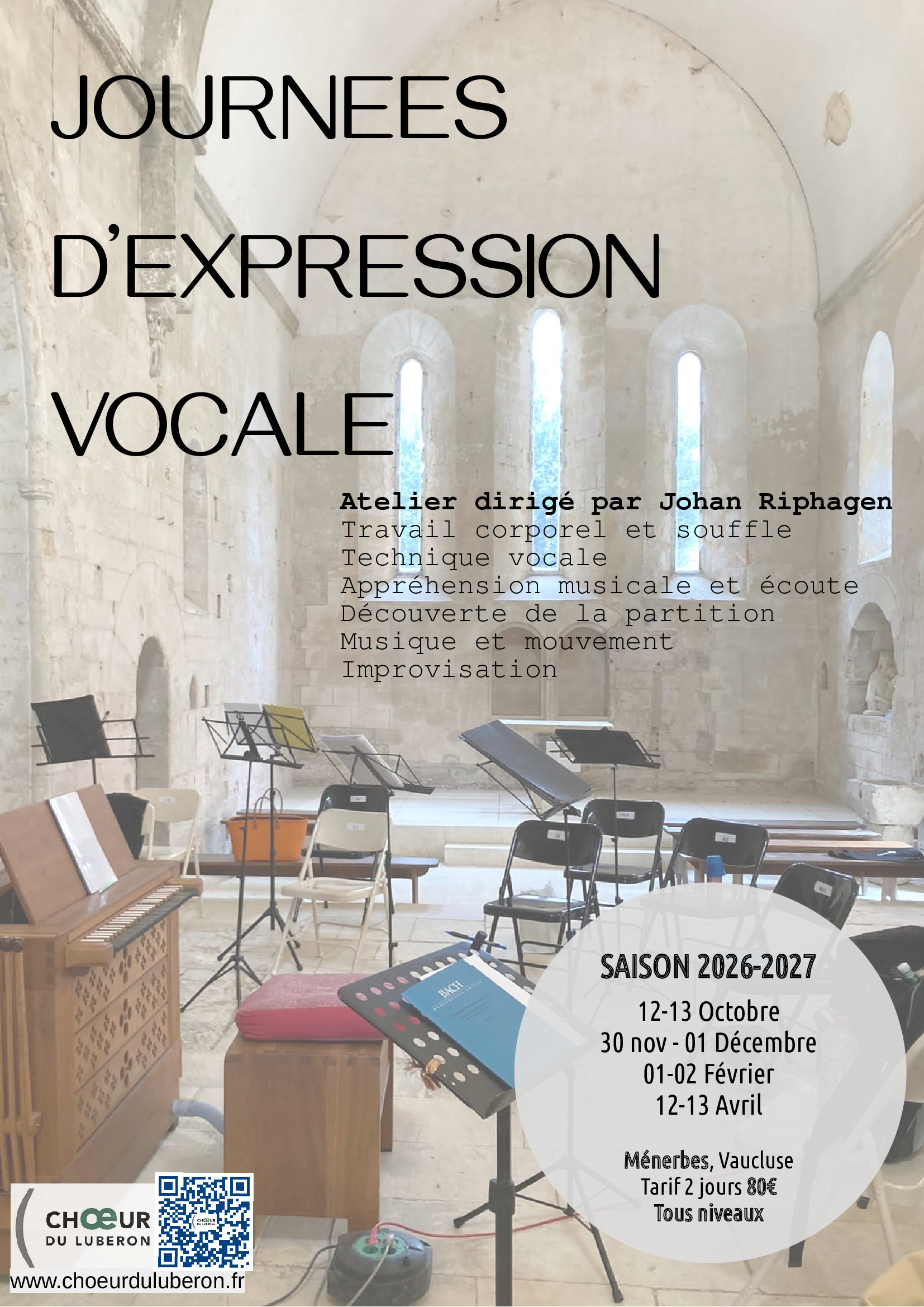 Journées d'expression vocale